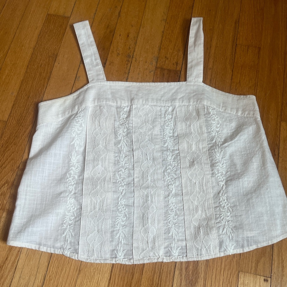 A.N.A womens tank boho M